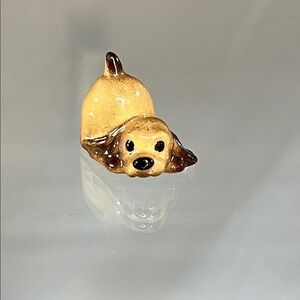 Cocker Spaniel miniature Figurine 1/2” Ceramic
